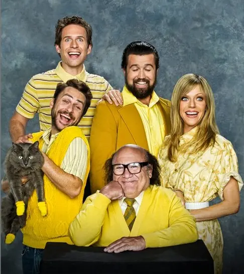 Photo of the cast of TV's 'It's Always Sunny in Philadelphia'