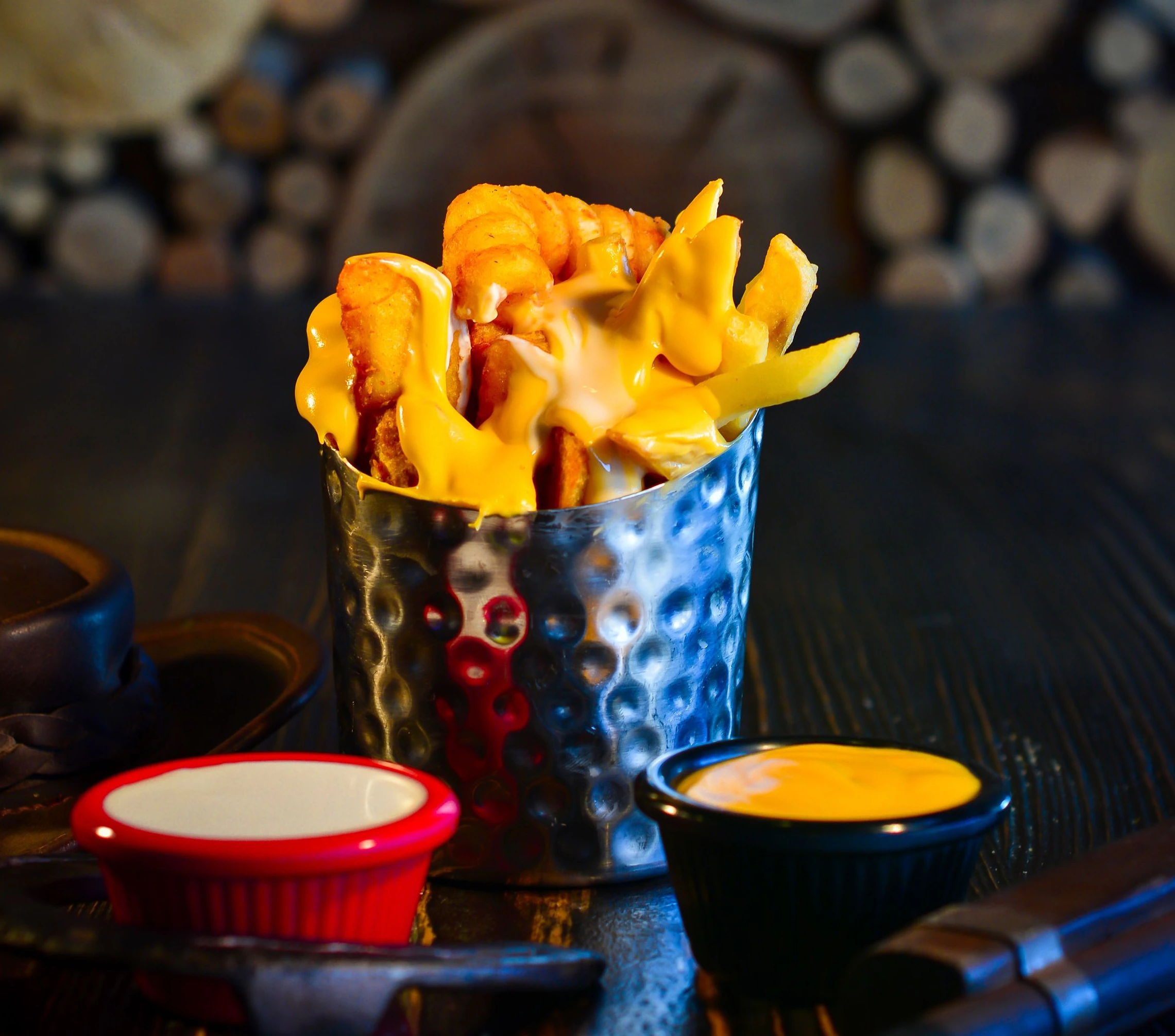 Loaded cheesy chips