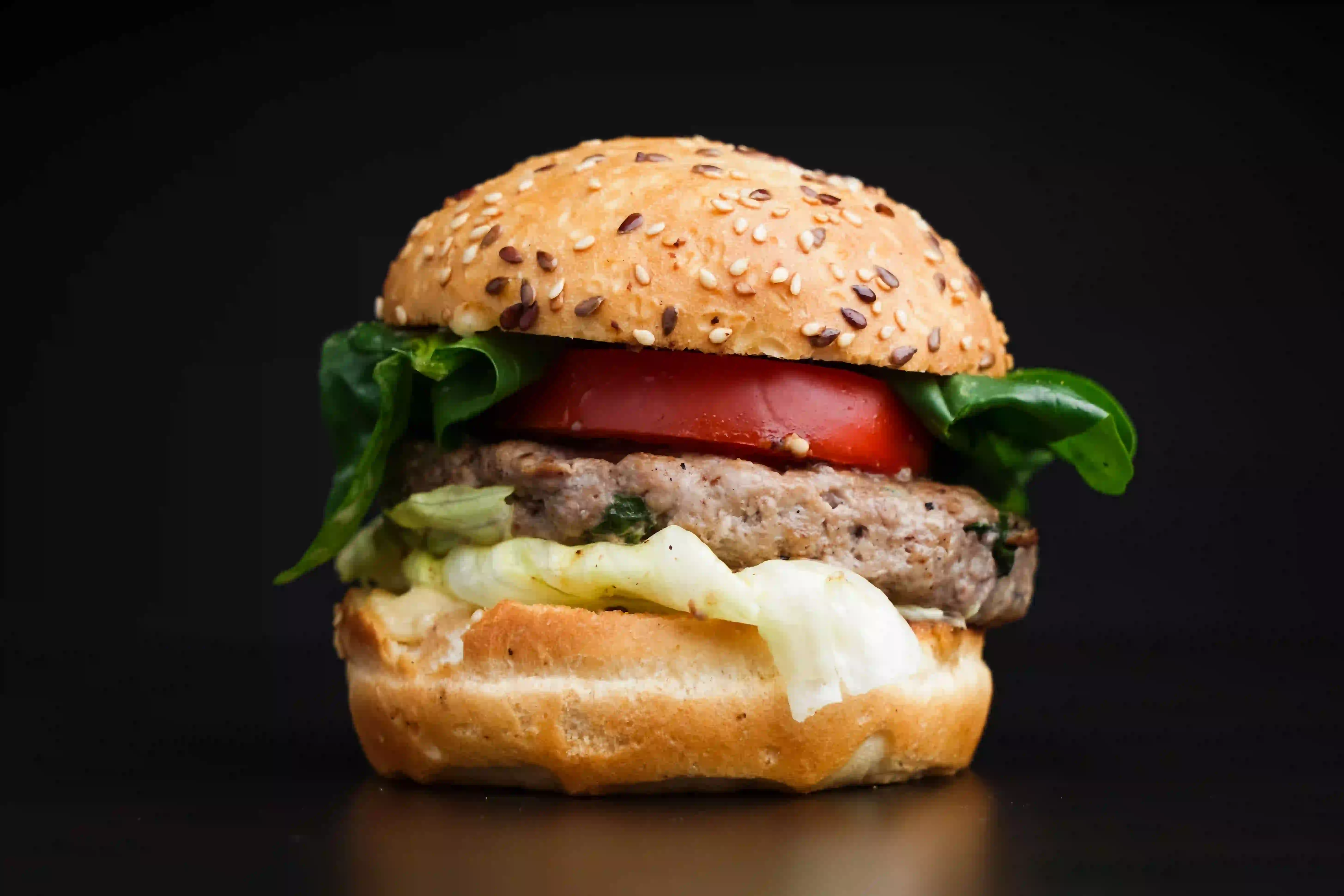 No Bull Veggie burger